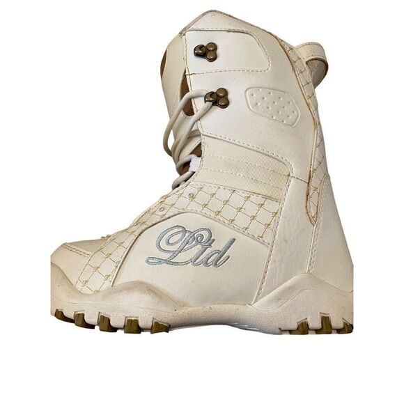 Ltd Snow Rhinestone Embellished Snowboarding Boots Youth 5 Winter Girls - Picture 1 of 10